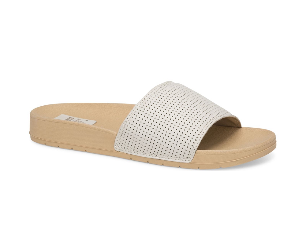 Sandalias Keds Mujer Blancos/Marrom - Design Love Fest Bliss - 3412-BEAZQ